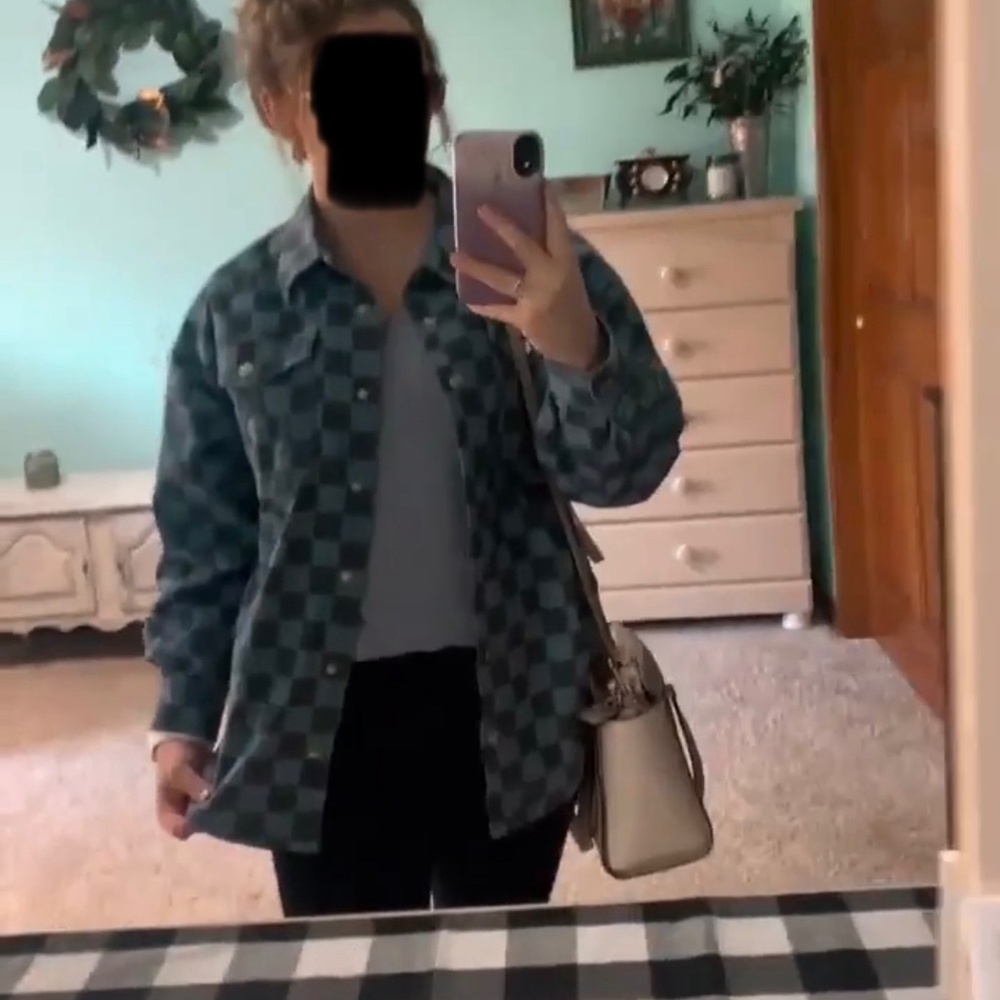 Le Lis Collection Checkered Jacket